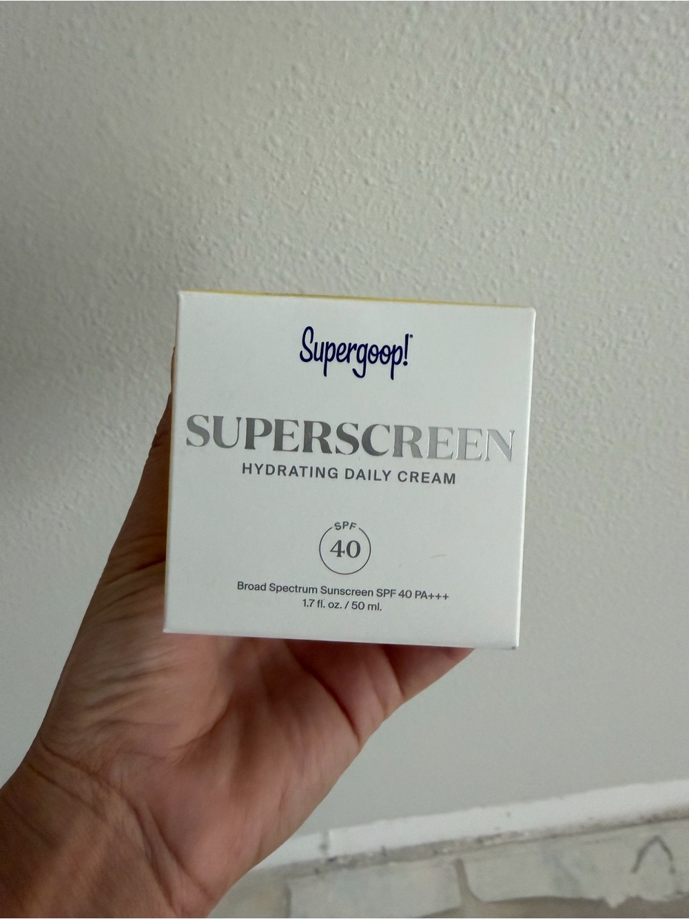 Supergoop! Superscreen Hydrating Daily Cream SPF 40 - Picture 2 of 3
